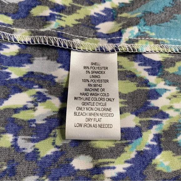 London Times Boho Chic Paisley Print Braided Neck Sleeveless Sundress. Size 10 - Picture 13 of 14